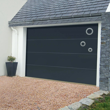 Puerta de garaje seccional de estilo nuevo y moderno - Compre puerta de