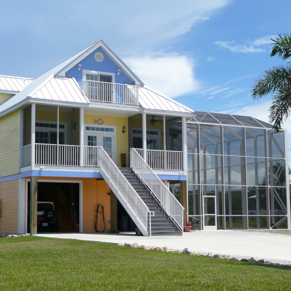 villa de acero ligero